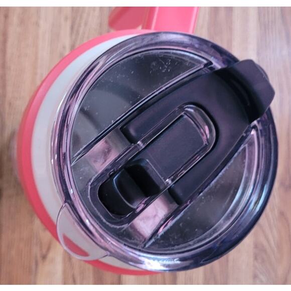 The Pioneer Woman 40oz Folk Geo Pink Stainless Steel Insulated Tumbler Handle - Picture 10 of 14